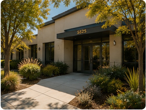 Warm Southern California medical office exterior